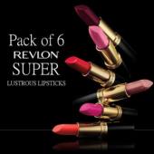 Pack Of 6 Revlon Lipsticks